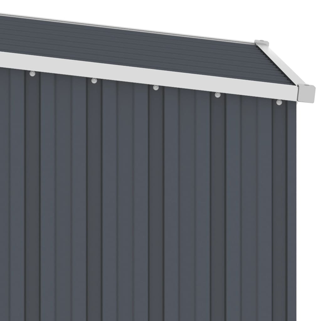 Garden Shed Anthracite 87x98x159 cm Galvanised Steel- Sheds, Garages & Carports - HomeShopIreland - Home Shop Ireland - Sheds, Garages & Carports - Garden Shed Anthracite 87x98x159 cm Galvanised Steel