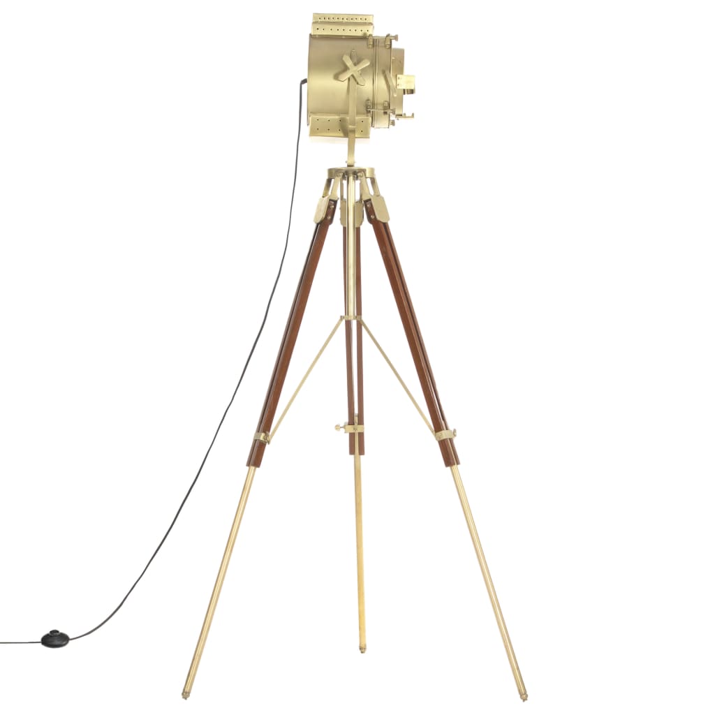 Tripod Floor Lamp Solid Mango Wood 193 cm- Lamps - HomeShopIreland - Home Shop Ireland - Lamps - Tripod Floor Lamp Solid Mango Wood 193 cm