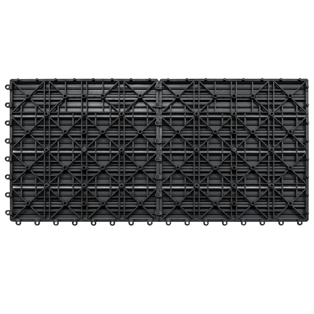 WPC Tiles 60x30 cm 6 pcs 1m² Grey- Flooring & Carpet - HomeShopIreland - Home Shop Ireland - Flooring & Carpet - WPC Tiles 60x30 cm 6 pcs 1mÂ² Grey