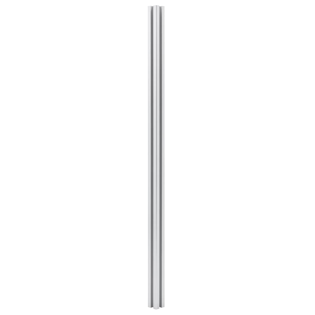 Fence Posts 2 pcs Aluminium 185 cm- Fence Posts & Rails - HomeShopIreland - Home Shop Ireland - Fence Posts & Rails - Fence Posts 2 pcs Aluminium 185 cm