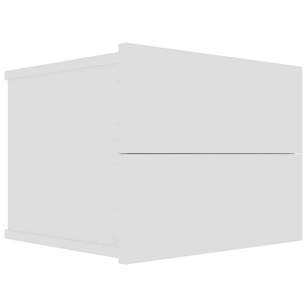 Bedside Cabinet White 40x30x30 cm Chipboard- Bedside Tables - HomeShopIreland - Home Shop Ireland - Bedside Tables - Bedside Cabinet White 40x30x30 cm Chipboard