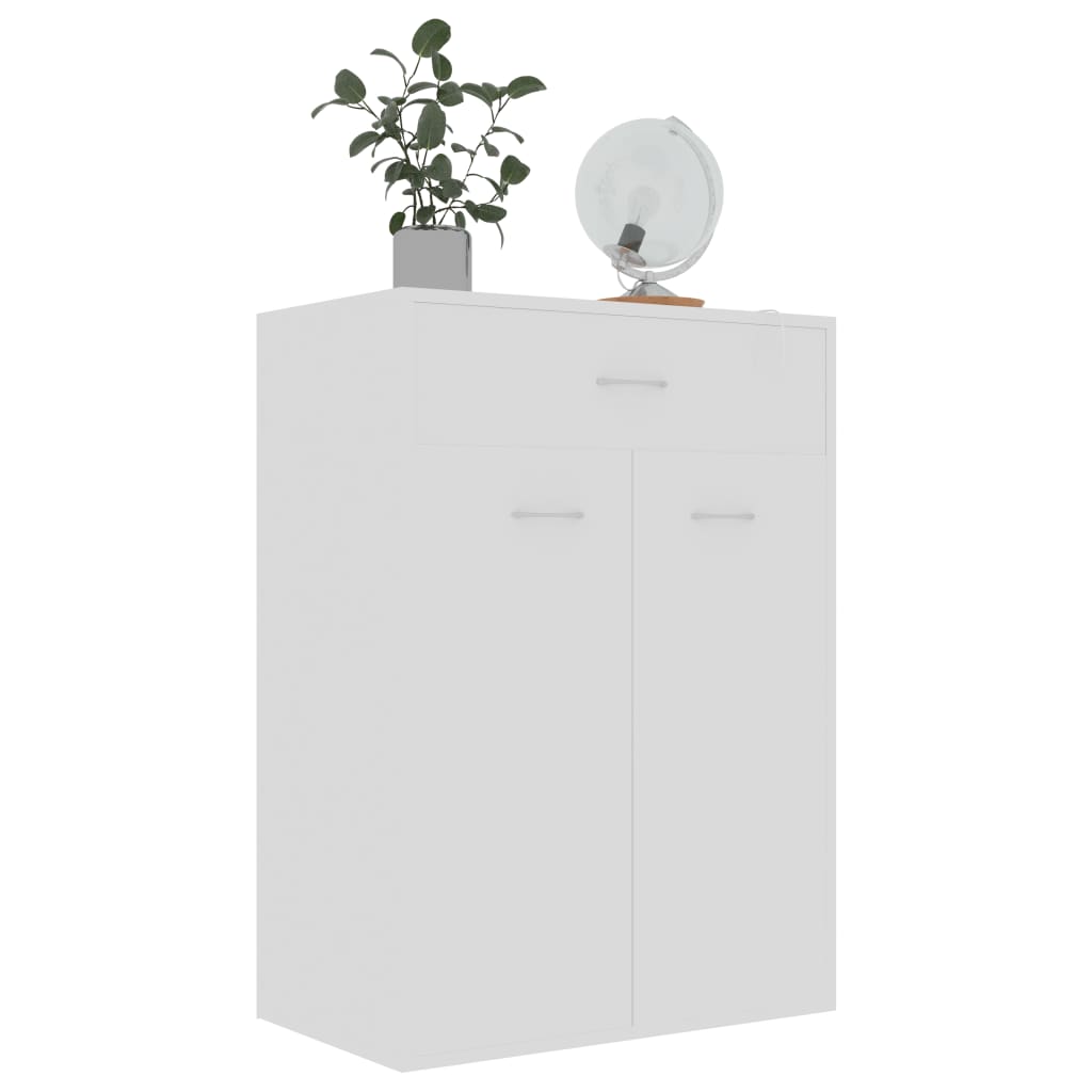 Shoe Cabinet White 60x35x84 cm Chipboard- Shoe Racks & Organisers - HomeShopIreland - Home Shop Ireland - Shoe Racks & Organisers - Shoe Cabinet White 60x35x84 cm Chipboard