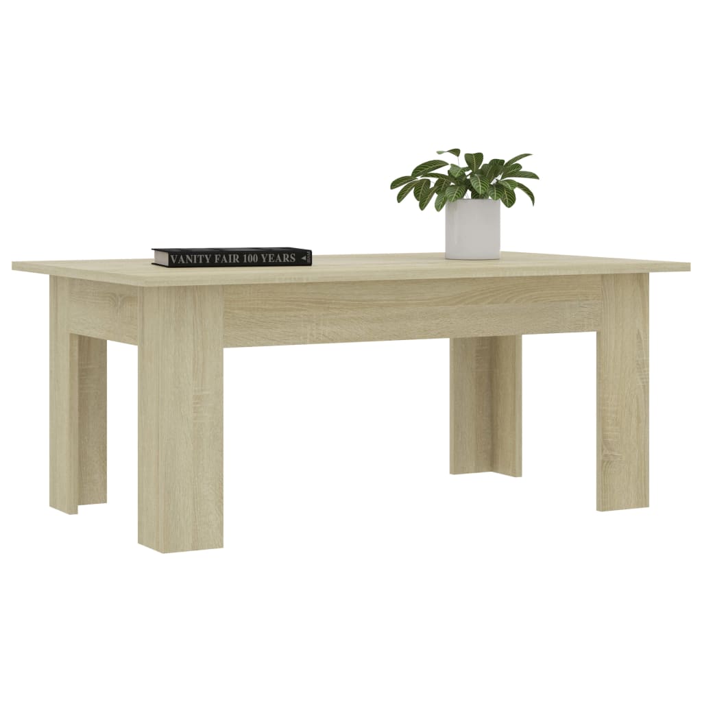Coffee Table Sonoma Oak 100x60x42 cm Chipboard- Coffee Tables - HomeShopIreland - Home Shop Ireland - Coffee Tables - Coffee Table Sonoma Oak 100x60x42 cm Chipboard