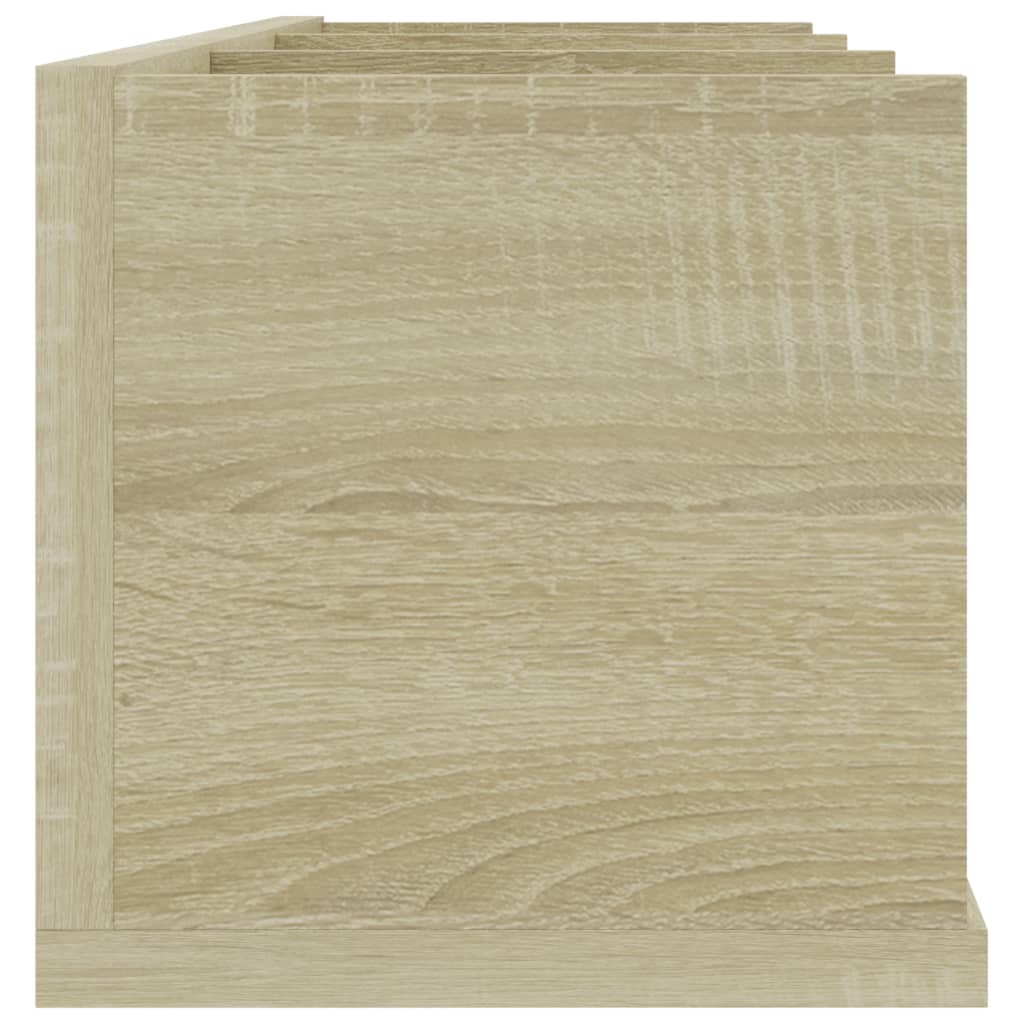 CD Wall Shelf Sonoma Oak 75x18x18 cm Chipboard- Wall Shelves & Ledges - HomeShopIreland - Home Shop Ireland - Wall Shelves & Ledges - CD Wall Shelf Sonoma Oak 75x18x18 cm Chipboard