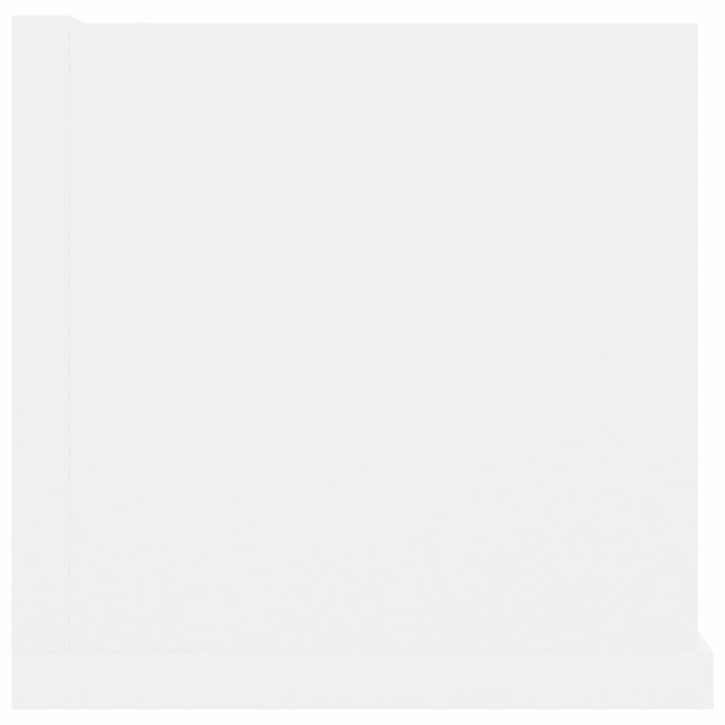 CD Wall Shelf White 100x18x18 cm Chipboard- Wall Shelves & Ledges - HomeShopIreland - Home Shop Ireland - Wall Shelves & Ledges - CD Wall Shelf White 100x18x18 cm Chipboard