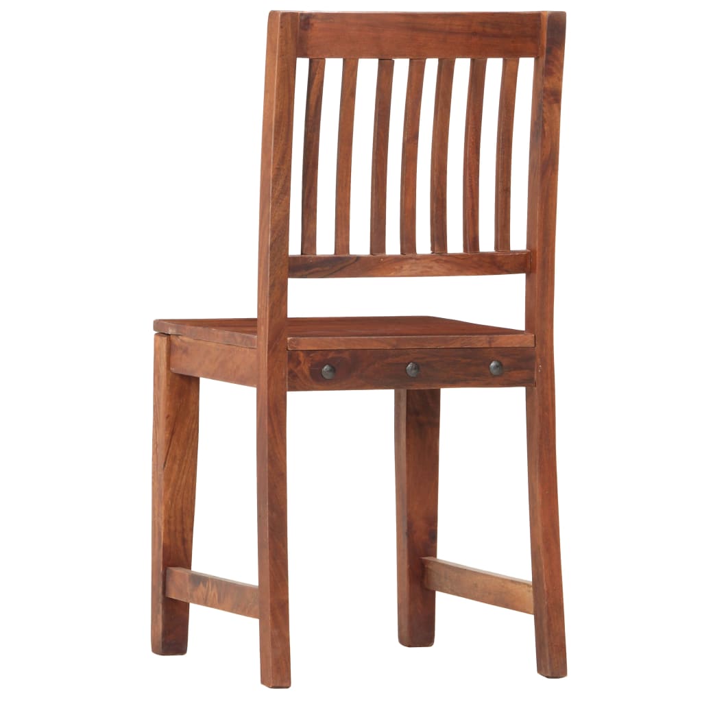 Dining Chairs 2 pcs Solid Mango Wood- Kitchen & Dining Room Chairs - HomeShopIreland - Home Shop Ireland - Kitchen & Dining Room Chairs - Dining Chairs 2 pcs Solid Mango Wood