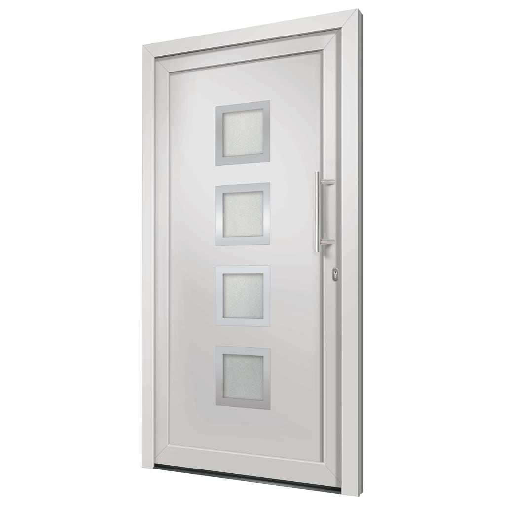 Front Door White 98x200 cm- Home Doors - HomeShopIreland - Home Shop Ireland - Home Doors - Front Door White 98x200 cm