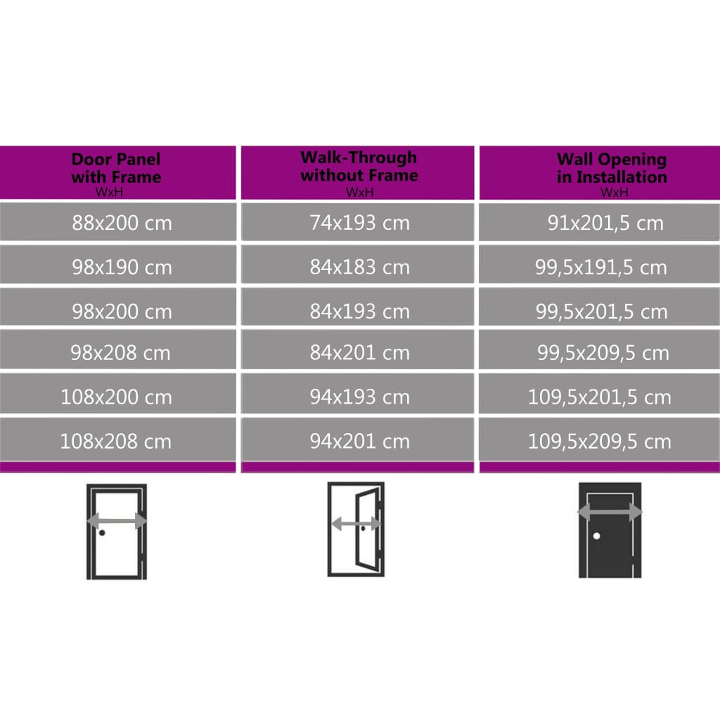Front Door White 98x200 cm- Home Doors - HomeShopIreland - Home Shop Ireland - Home Doors - Front Door White 98x200 cm