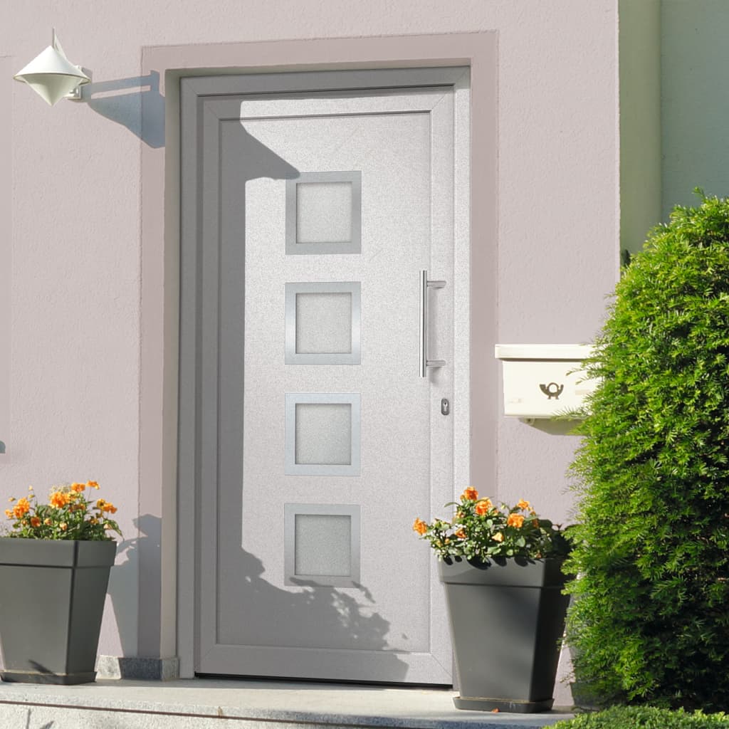 Front Door White 98x200 cm- Home Doors - HomeShopIreland - Home Shop Ireland - Home Doors - Front Door White 98x200 cm
