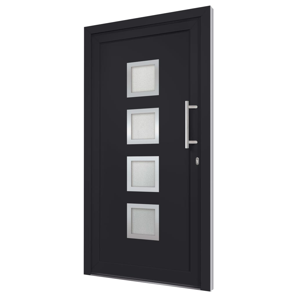 Front Door Anthracite 98x208 cm- Home Doors - HomeShopIreland - Home Shop Ireland - Home Doors - Front Door Anthracite 98x208 cm