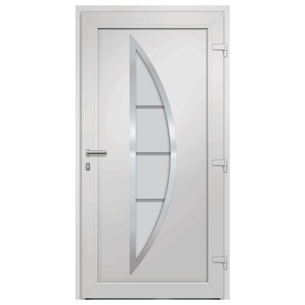 Front Door White 108x208 cm- Home Doors - HomeShopIreland - Home Shop Ireland - Home Doors - Front Door White 108x208 cm