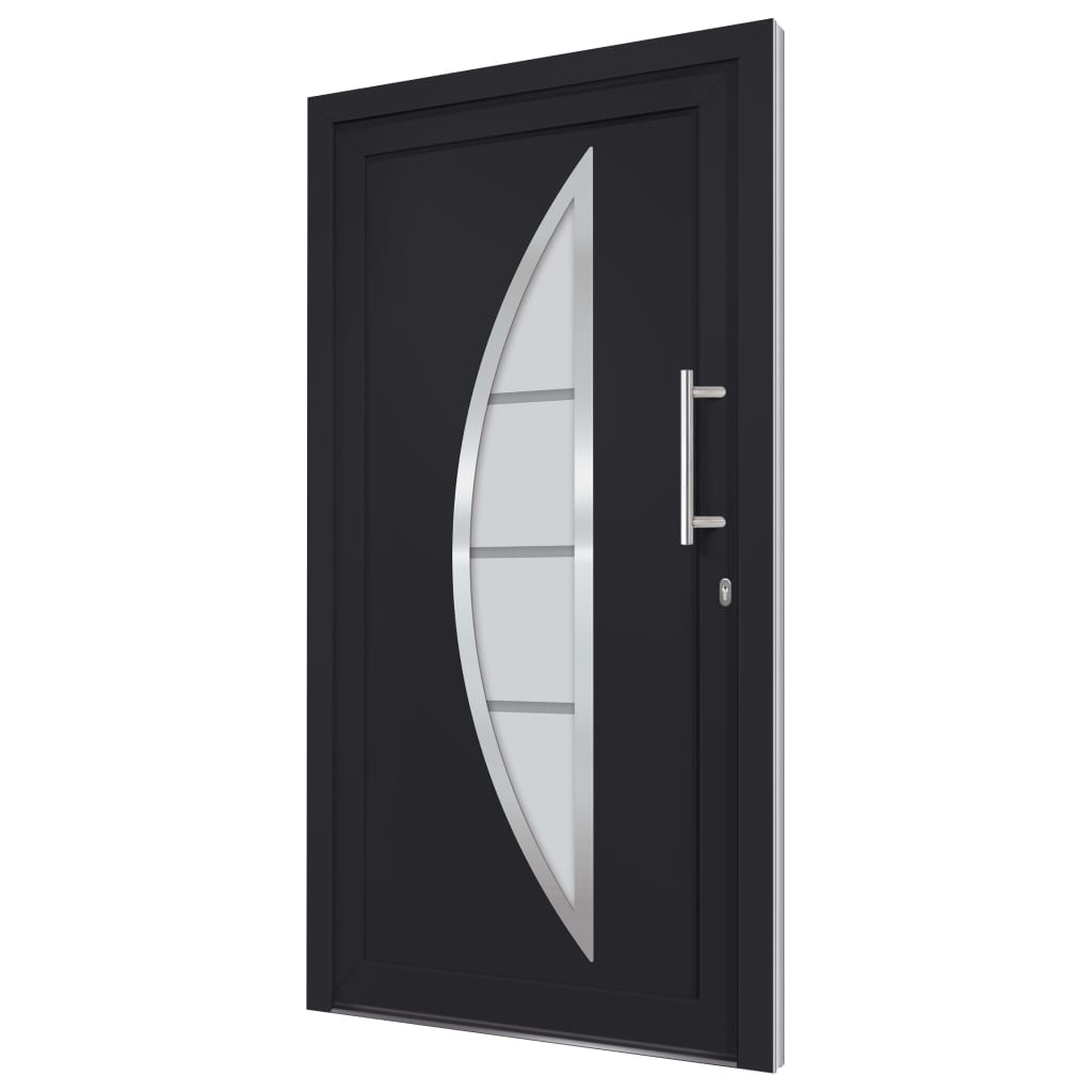 Front Door Anthracite 98x200 cm- Home Doors - HomeShopIreland - Home Shop Ireland - Home Doors - Front Door Anthracite 98x200 cm