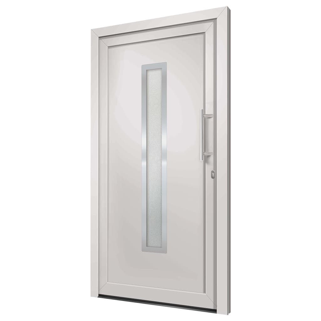 Front Door White 88x200 cm- Home Doors - HomeShopIreland - Home Shop Ireland - Home Doors - Front Door White 88x200 cm