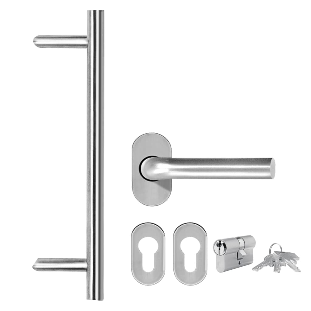 Front Door White 88x200 cm- Home Doors - HomeShopIreland - Home Shop Ireland - Home Doors - Front Door White 88x200 cm