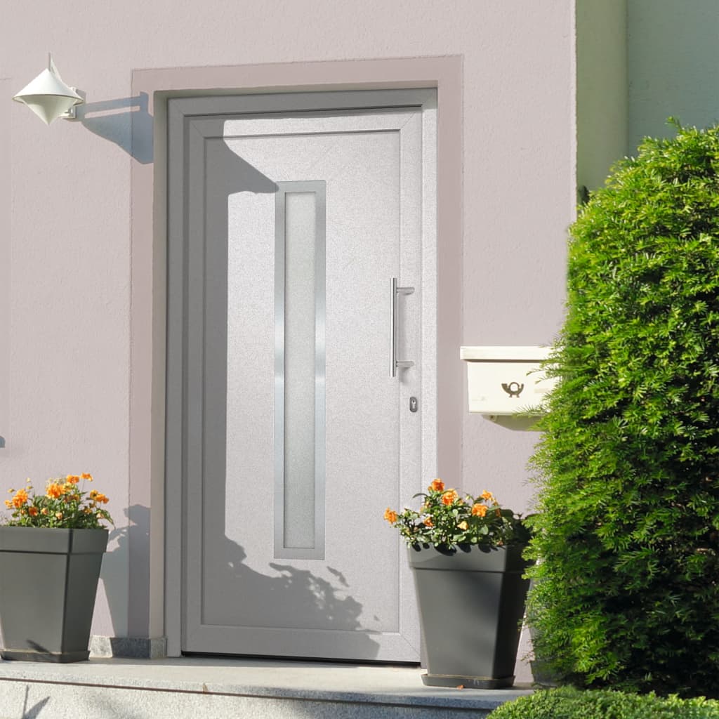 Front Door White 88x200 cm- Home Doors - HomeShopIreland - Home Shop Ireland - Home Doors - Front Door White 88x200 cm