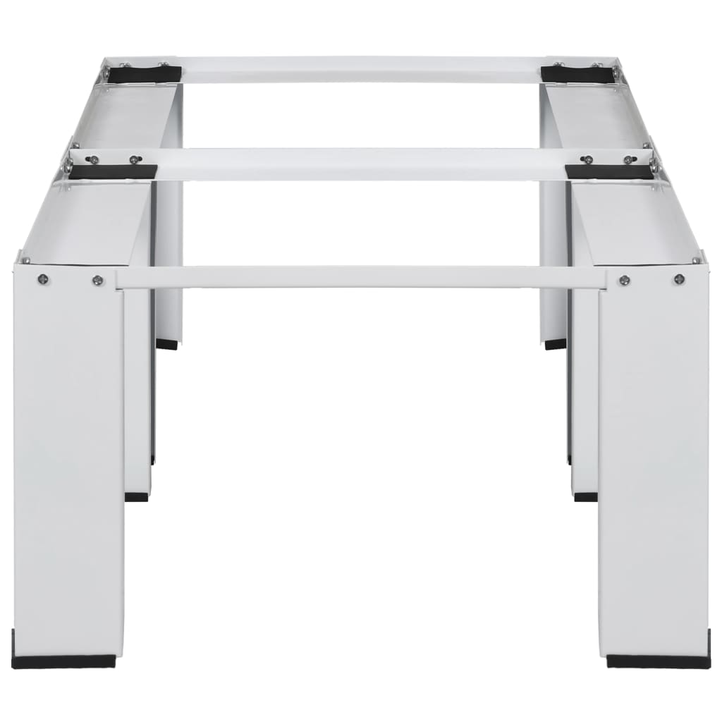 Double Washing and Drying Machine Pedestal White- Washer & Dryer Accessories - HomeShopIreland - Home Shop Ireland - Washer & Dryer Accessories - Double Washing and Drying Machine Pedestal White