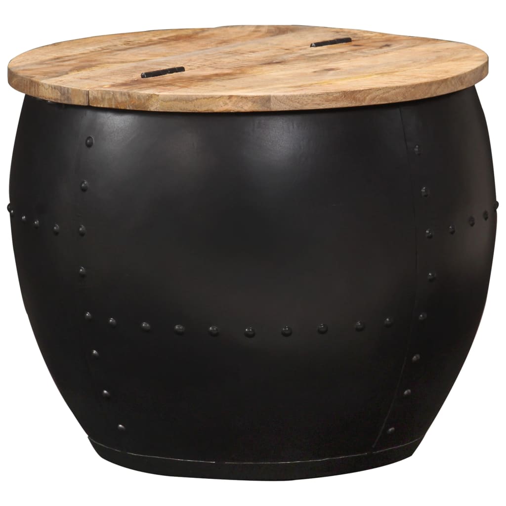 Coffee Table Round 53x43 cm Solid Mango Wood- Coffee Tables - HomeShopIreland - Home Shop Ireland - Coffee Tables - Coffee Table Round 53x43 cm Solid Mango Wood
