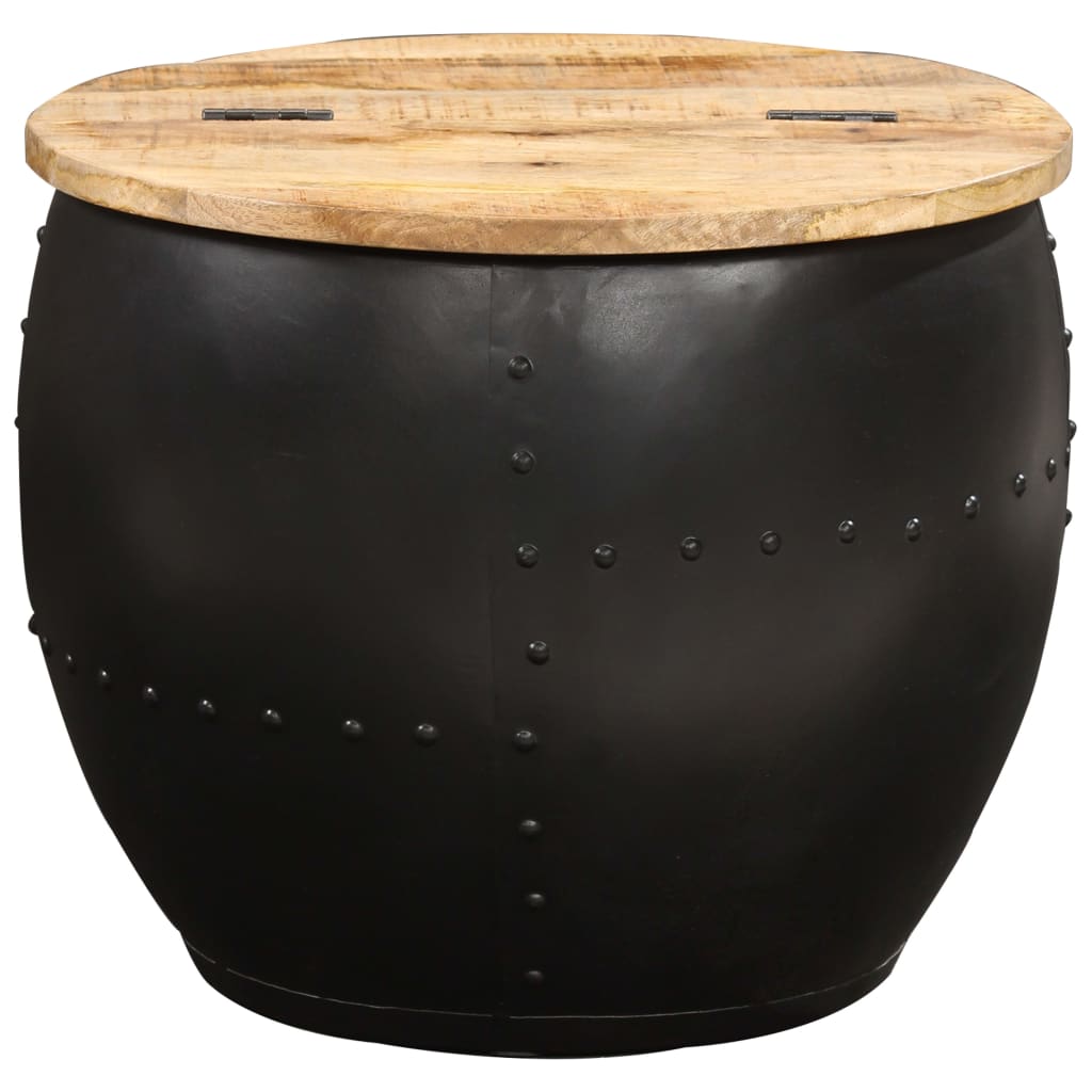 Coffee Table Round 53x43 cm Solid Mango Wood- Coffee Tables - HomeShopIreland - Home Shop Ireland - Coffee Tables - Coffee Table Round 53x43 cm Solid Mango Wood