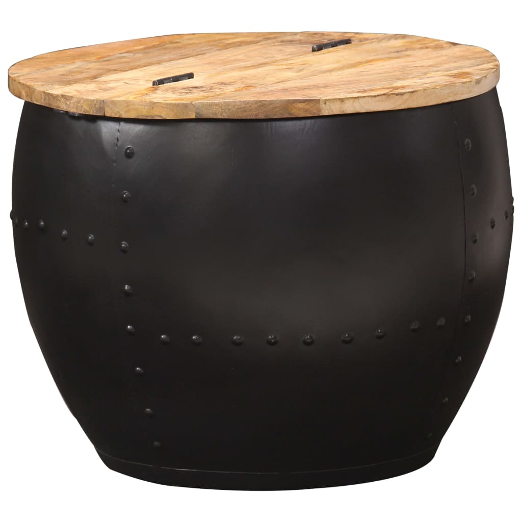 Coffee Table Round 53x43 cm Solid Mango Wood- Coffee Tables - HomeShopIreland - Home Shop Ireland - Coffee Tables - Coffee Table Round 53x43 cm Solid Mango Wood