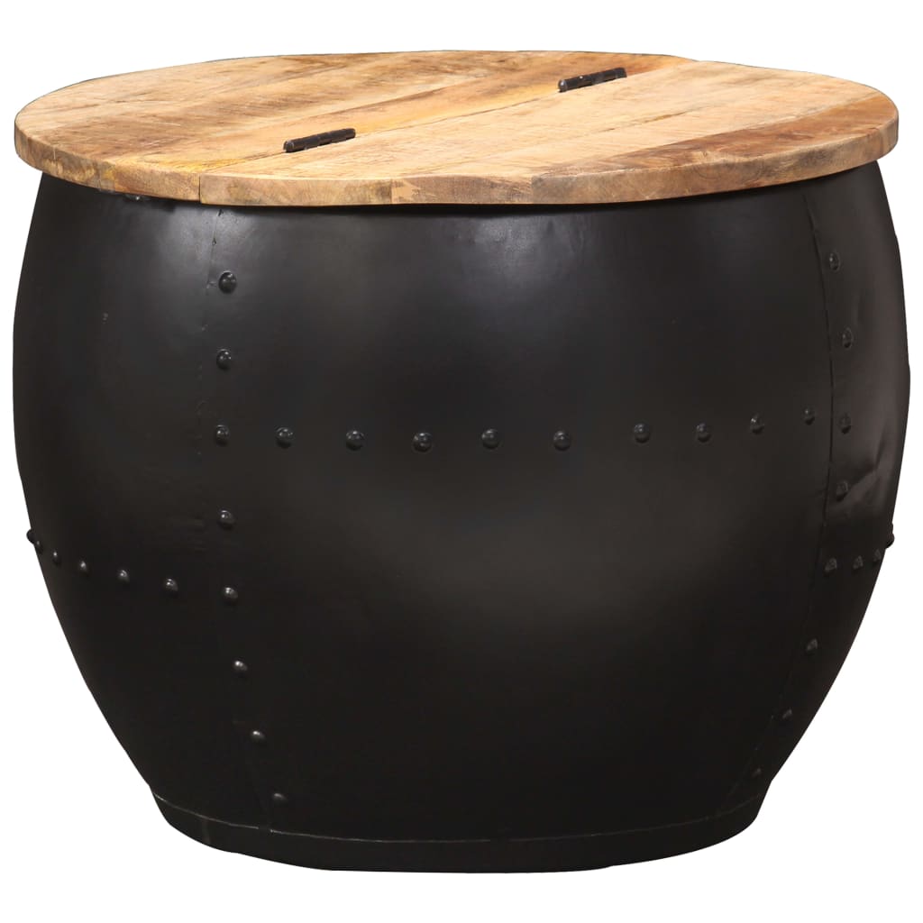 Coffee Table Round 53x43 cm Solid Mango Wood- Coffee Tables - HomeShopIreland - Home Shop Ireland - Coffee Tables - Coffee Table Round 53x43 cm Solid Mango Wood