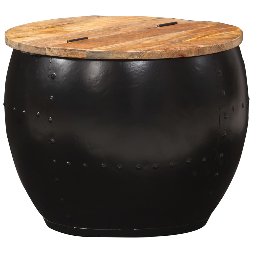 Coffee Table Round 53x43 cm Solid Mango Wood- Coffee Tables - HomeShopIreland - Home Shop Ireland - Coffee Tables - Coffee Table Round 53x43 cm Solid Mango Wood