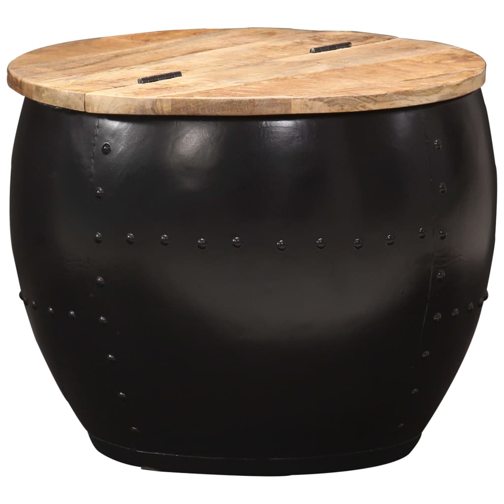 Coffee Table Round 53x43 cm Solid Mango Wood- Coffee Tables - HomeShopIreland - Home Shop Ireland - Coffee Tables - Coffee Table Round 53x43 cm Solid Mango Wood