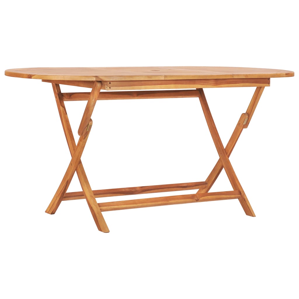 7 Piece Folding Outdoor Dining Set Solid Teak Wood- Outdoor Furniture Sets - HomeShopIreland - Home Shop Ireland - Outdoor Furniture Sets - 7 Piece Folding Outdoor Dining Set Solid Teak Wood