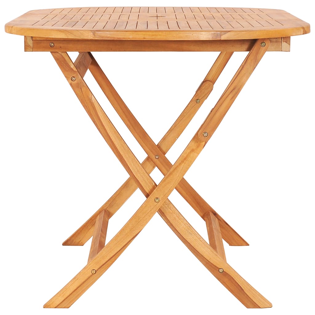 7 Piece Folding Outdoor Dining Set Solid Teak Wood- Outdoor Furniture Sets - HomeShopIreland - Home Shop Ireland - Outdoor Furniture Sets - 7 Piece Folding Outdoor Dining Set Solid Teak Wood