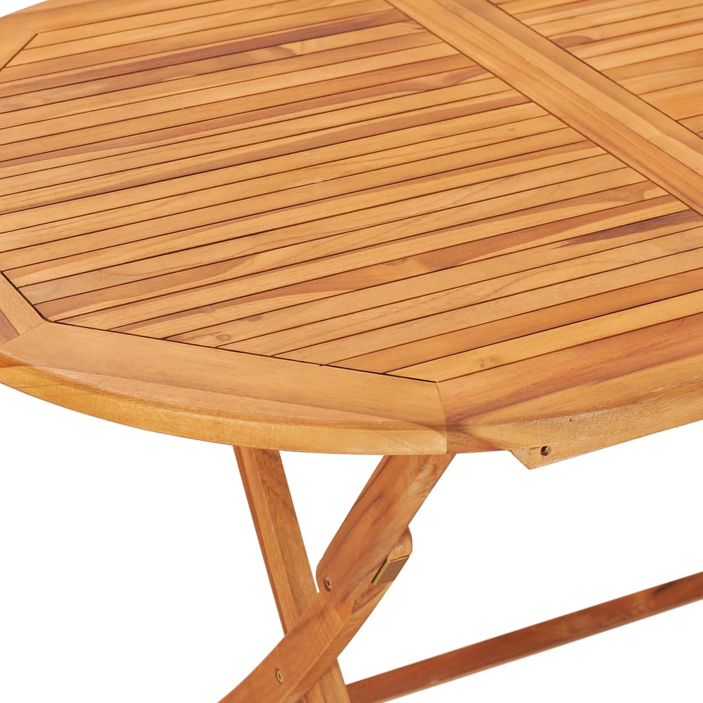 7 Piece Folding Outdoor Dining Set Solid Teak Wood- Outdoor Furniture Sets - HomeShopIreland - Home Shop Ireland - Outdoor Furniture Sets - 7 Piece Folding Outdoor Dining Set Solid Teak Wood