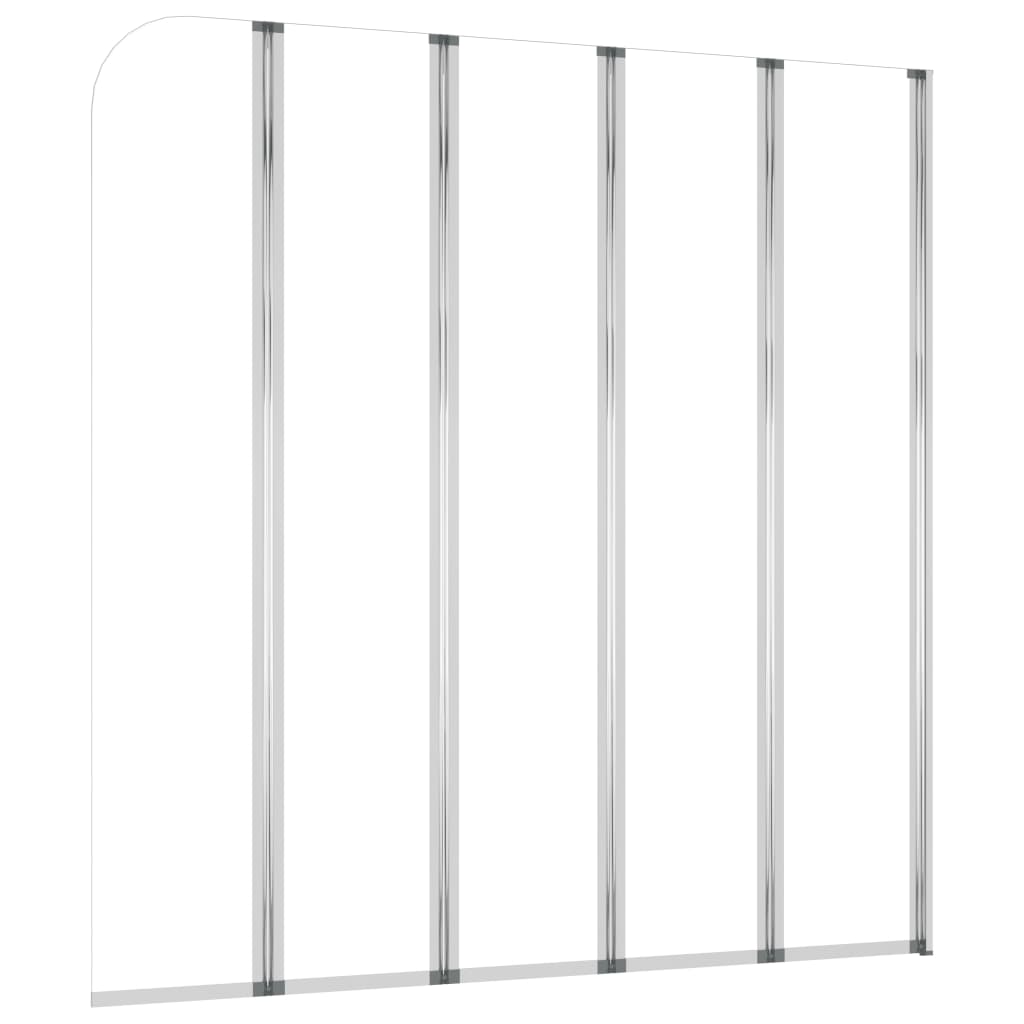 Bath Enclosure 120x140 cm Tempered Glass Transparent- Shower Doors & Enclosures - HomeShopIreland - Home Shop Ireland - Shower Doors & Enclosures - Bath Enclosure 120x140 cm Tempered Glass Transparent