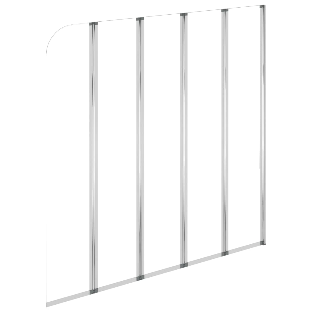 Bath Enclosure 120x140 cm Tempered Glass Transparent- Shower Doors & Enclosures - HomeShopIreland - Home Shop Ireland - Shower Doors & Enclosures - Bath Enclosure 120x140 cm Tempered Glass Transparent