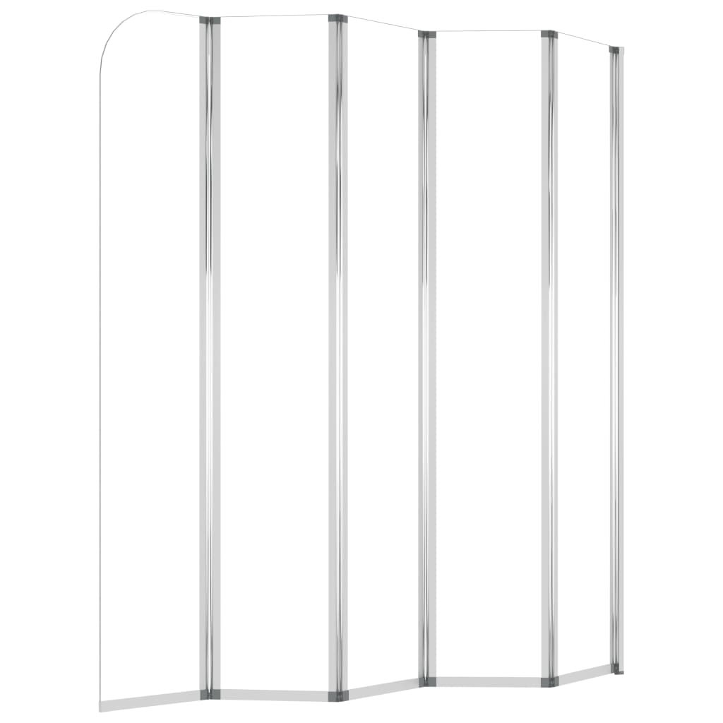 Bath Enclosure 120x140 cm Tempered Glass Transparent- Shower Doors & Enclosures - HomeShopIreland - Home Shop Ireland - Shower Doors & Enclosures - Bath Enclosure 120x140 cm Tempered Glass Transparent