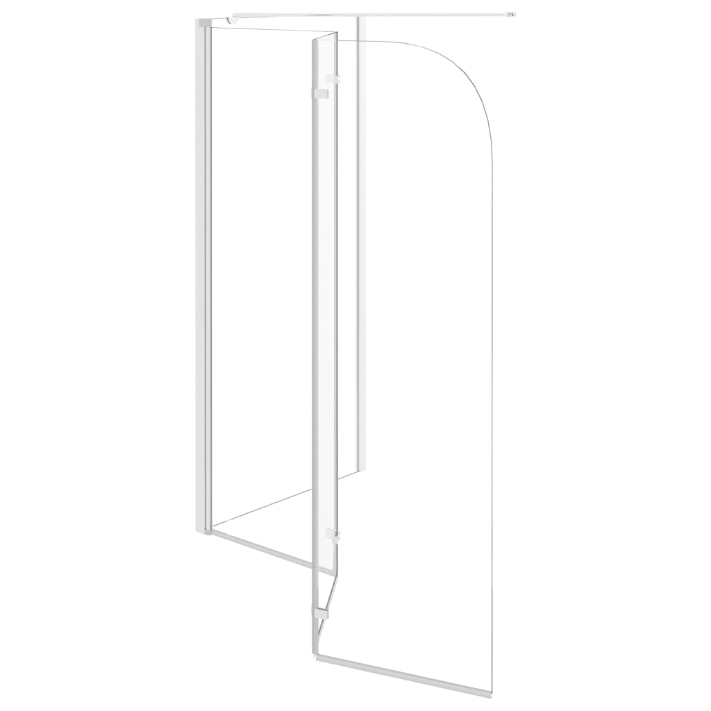 Bath Enclosure 120x69x130 cm Tempered Glass Transparent- Shower Doors & Enclosures - HomeShopIreland - Home Shop Ireland - Shower Doors & Enclosures - Bath Enclosure 120x69x130 cm Tempered Glass Transparent