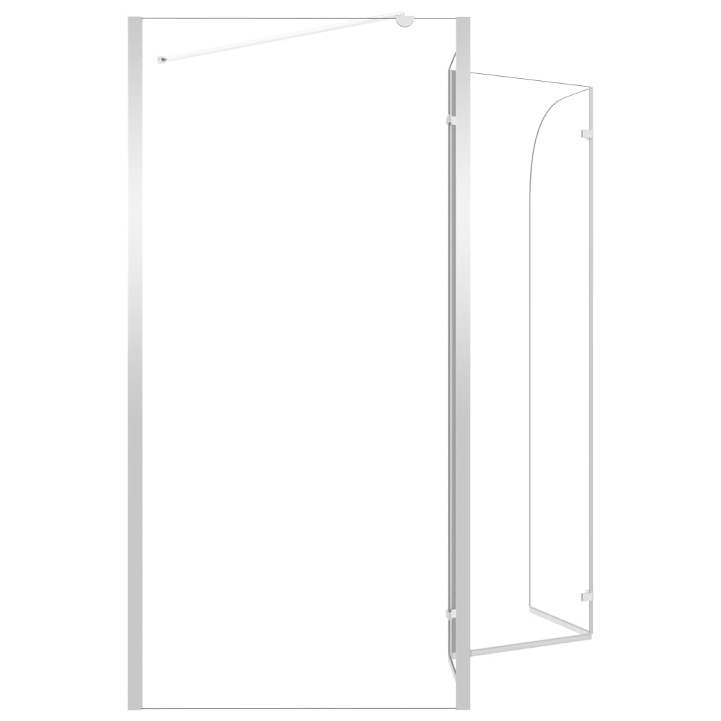 Bath Enclosure 120x69x130 cm Tempered Glass Transparent- Shower Doors & Enclosures - HomeShopIreland - Home Shop Ireland - Shower Doors & Enclosures - Bath Enclosure 120x69x130 cm Tempered Glass Transparent