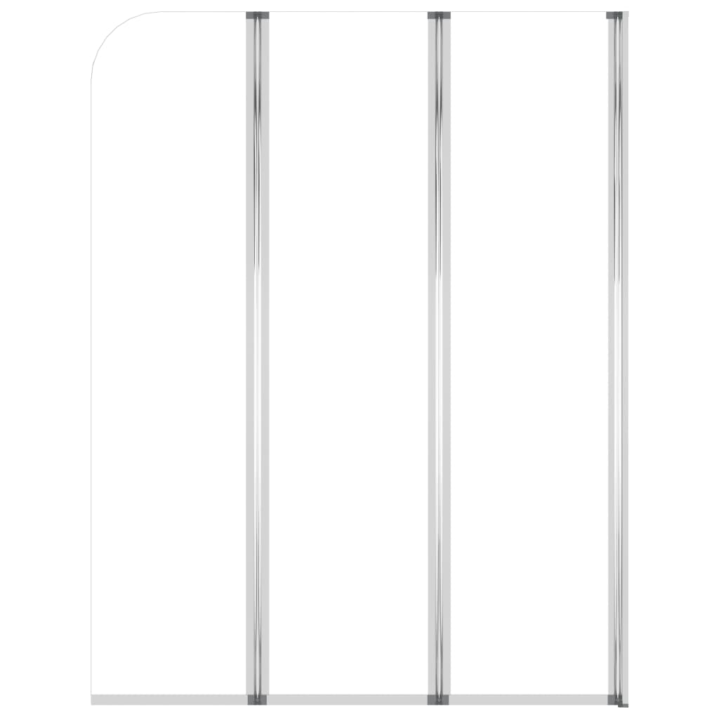 Bath Enclosures 2 pcs 104x130 cm Tempered Glass Transparent- Shower Doors & Enclosures - HomeShopIreland - Home Shop Ireland - Shower Doors & Enclosures - Bath Enclosures 2 pcs 104x130 cm Tempered Glass Transparent