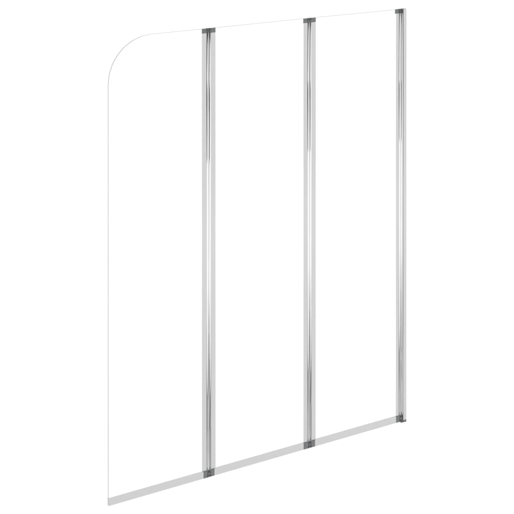 Bath Enclosures 2 pcs 104x130 cm Tempered Glass Transparent- Shower Doors & Enclosures - HomeShopIreland - Home Shop Ireland - Shower Doors & Enclosures - Bath Enclosures 2 pcs 104x130 cm Tempered Glass Transparent