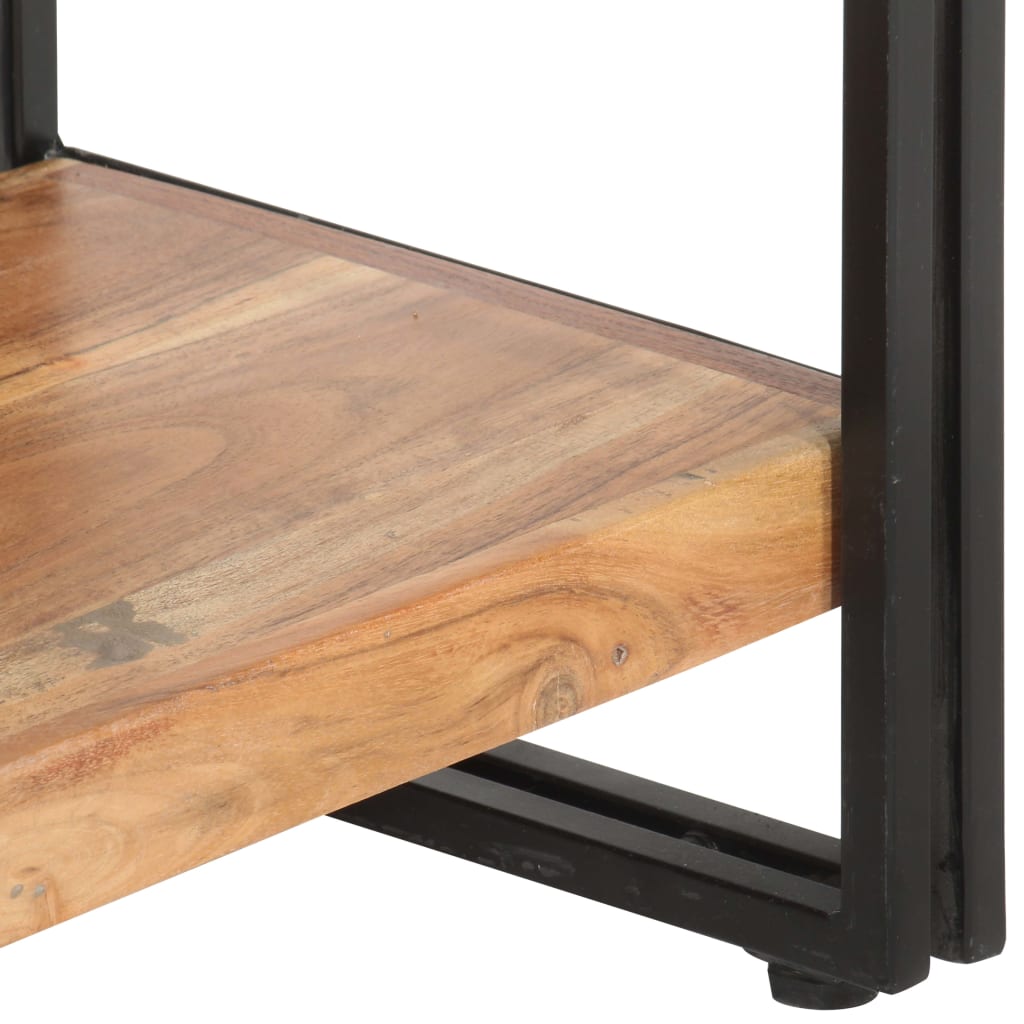 5-Tier Bookcase 140x30x180 cm Solid Acacia Wood- Bookcases & Standing Shelves - HomeShopIreland - Home Shop Ireland - Bookcases & Standing Shelves - 5-Tier Bookcase 140x30x180 cm Solid Acacia Wood