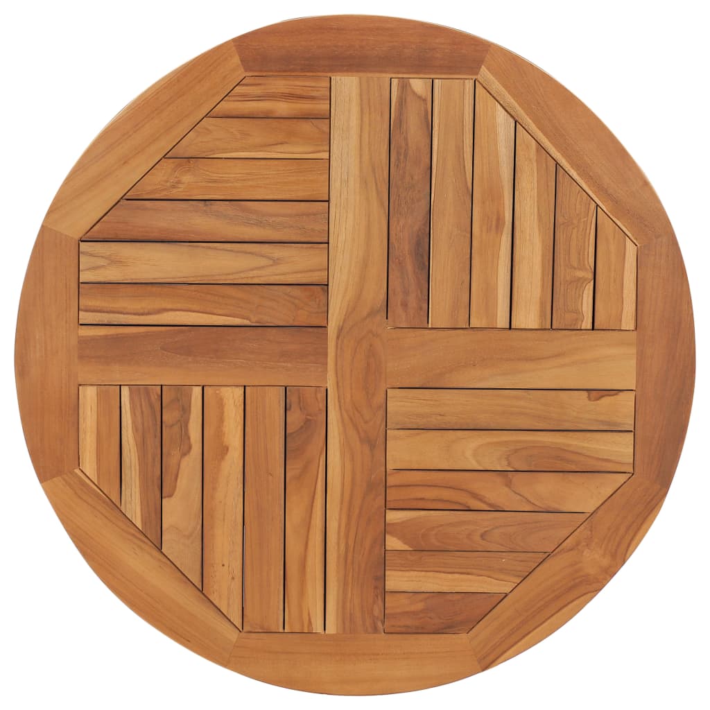 Table Top Solid Teak Wood Round 2,5 cm 80 cm- Table Tops - HomeShopIreland - Home Shop Ireland - Table Tops - Table Top Solid Teak Wood Round 2,5 cm 80 cm