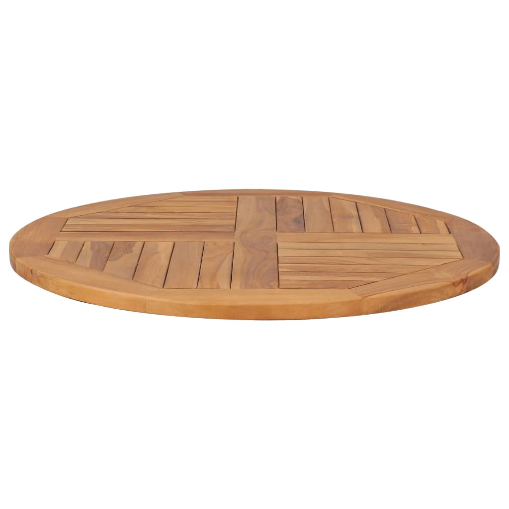 Table Top Solid Teak Wood Round 2,5 cm 80 cm- Table Tops - HomeShopIreland - Home Shop Ireland - Table Tops - Table Top Solid Teak Wood Round 2,5 cm 80 cm