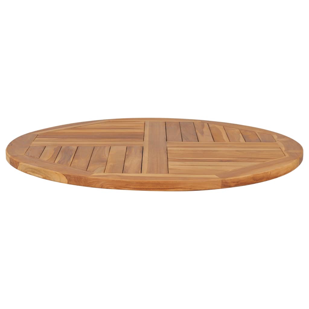 Table Top Solid Teak Wood Round 2,5 cm 90 cm- Table Tops - HomeShopIreland - Home Shop Ireland - Table Tops - Table Top Solid Teak Wood Round 2,5 cm 90 cm