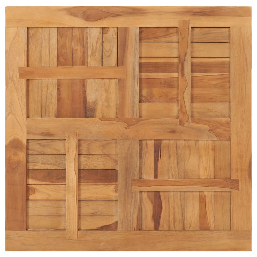 Table Top Solid Teak Wood Square 80x80x2,5 cm- Table Tops - HomeShopIreland - Home Shop Ireland - Table Tops - Table Top Solid Teak Wood Square 80x80x2,5 cm