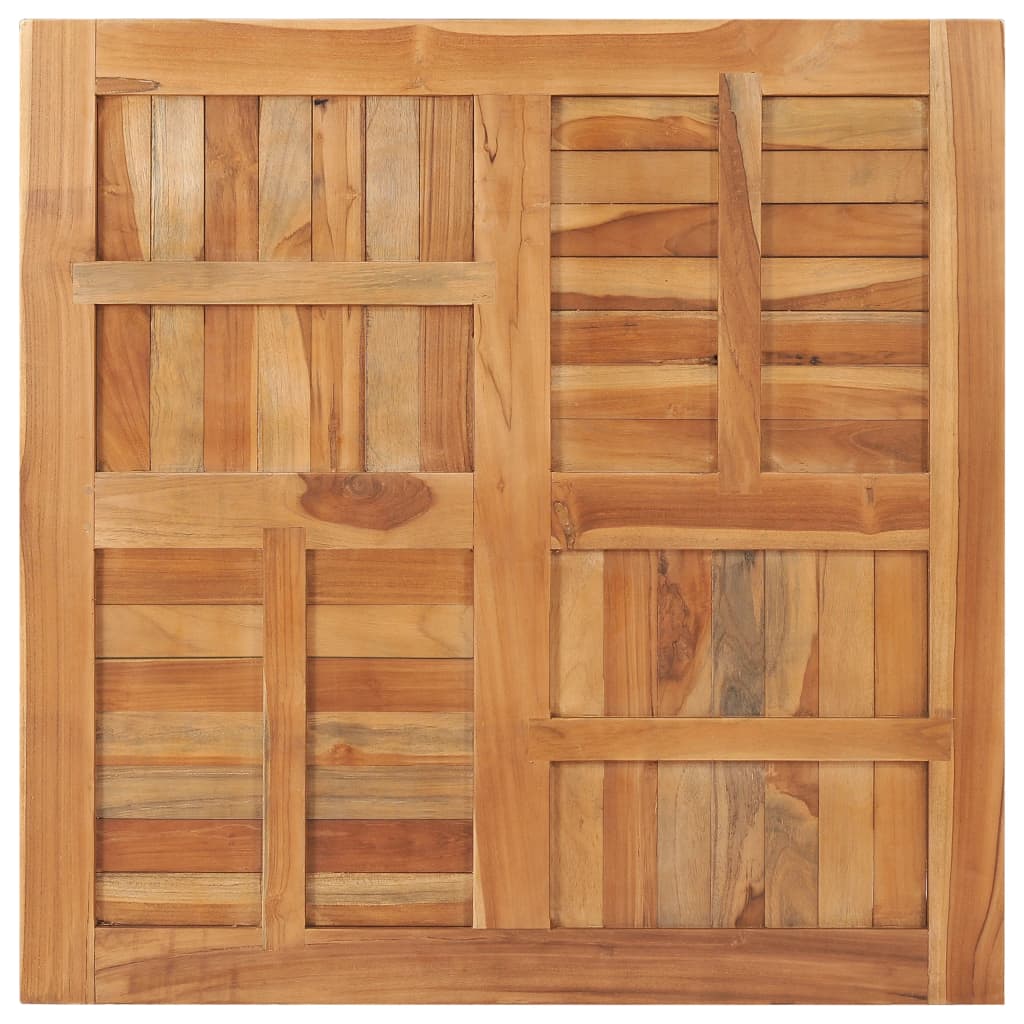 Table Top Solid Teak Wood Square 90x90x2,5 cm- Table Tops - HomeShopIreland - Home Shop Ireland - Table Tops - Table Top Solid Teak Wood Square 90x90x2,5 cm