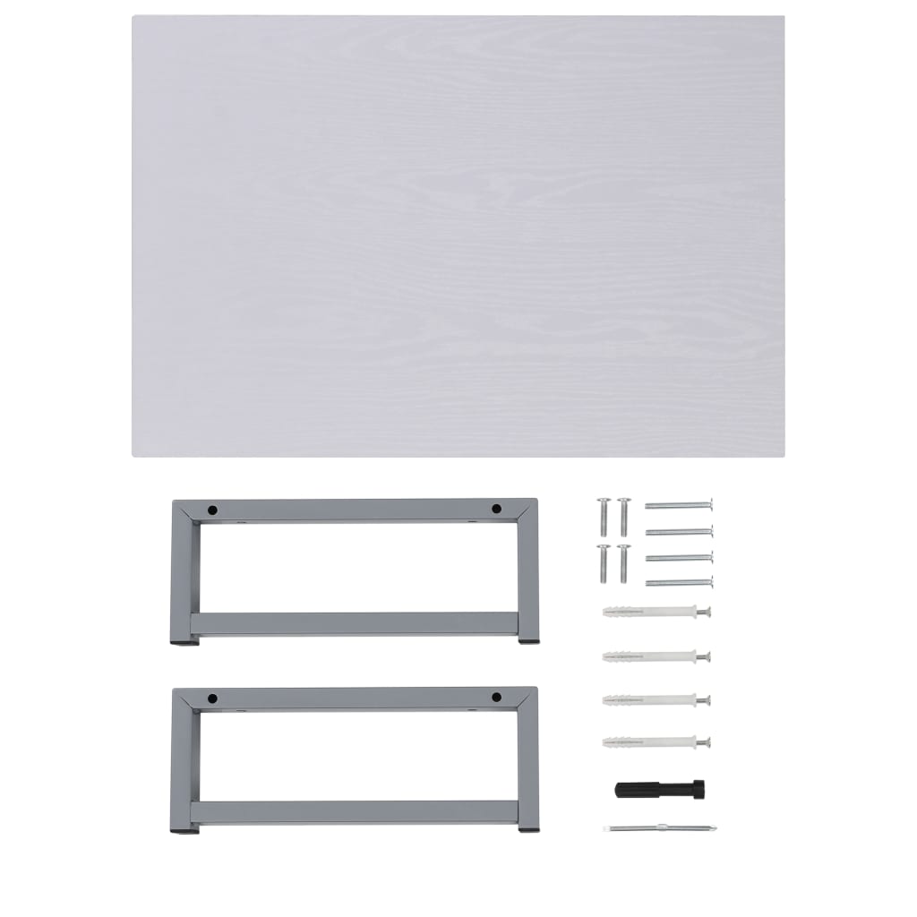 Two Piece Bathroom Furniture Set Ceramic White- Bathroom Furniture Sets - HomeShopIreland - Home Shop Ireland - Bathroom Furniture Sets - Two Piece Bathroom Furniture Set Ceramic White