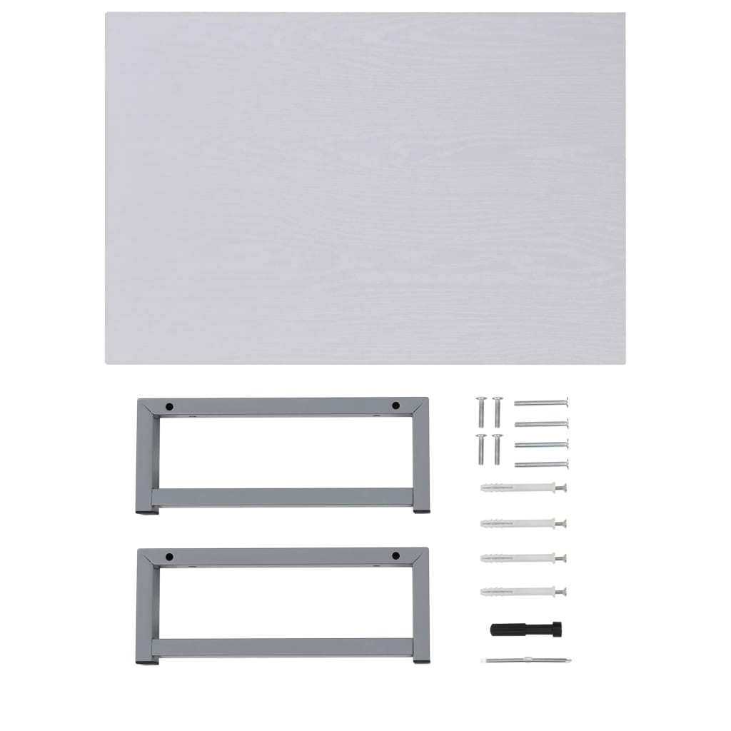 Two Piece Bathroom Furniture Set Ceramic White- Bathroom Furniture Sets - HomeShopIreland - Home Shop Ireland - Bathroom Furniture Sets - Two Piece Bathroom Furniture Set Ceramic White