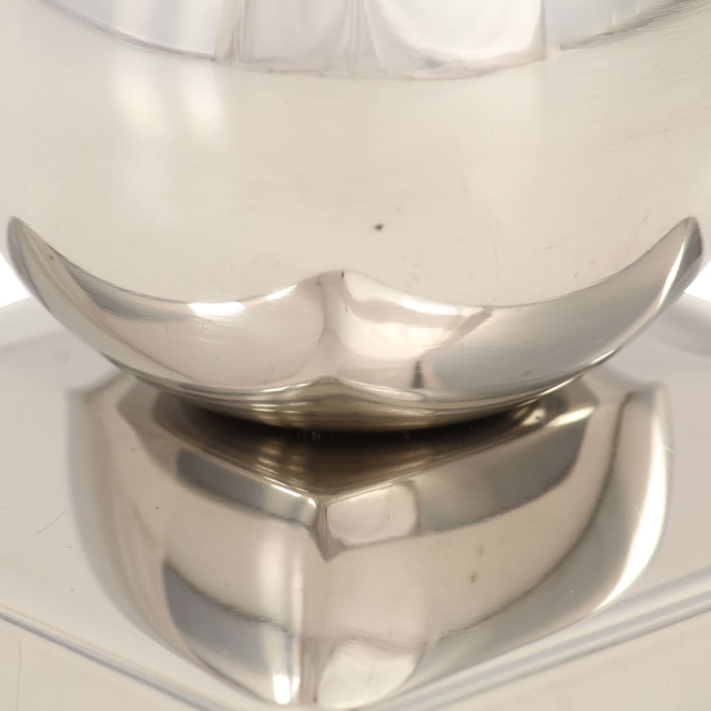 Post Caps 6 pcs Globe Final Stainless Steel 71x71 mm- Fence & Gate Accessories - HomeShopIreland - Home Shop Ireland - Fence & Gate Accessories - Post Caps 6 pcs Globe Final Stainless Steel 71x71 mm
