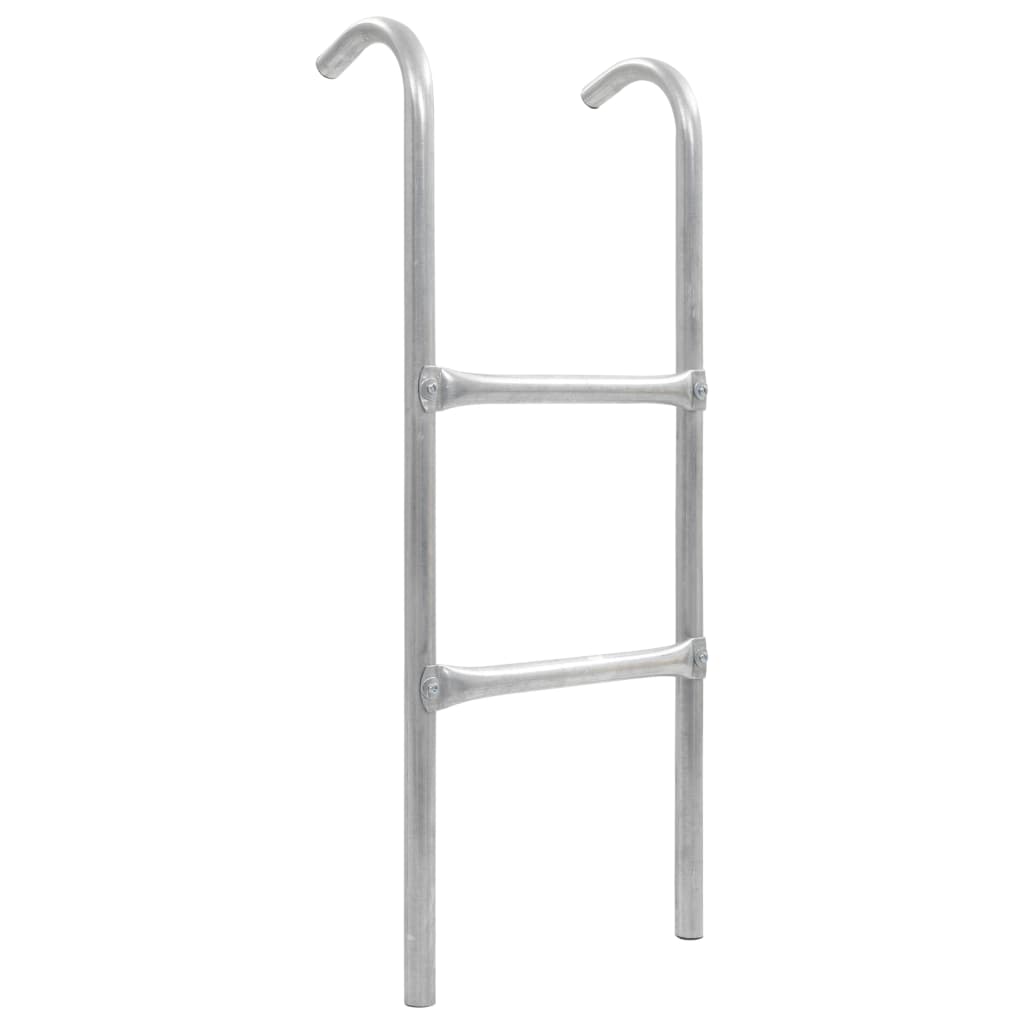 2-Step Trampoline Ladder Steel Silver 82.5 cm- Trampoline Accessories - HomeShopIreland - Home Shop Ireland - Trampoline Accessories - 2-Step Trampoline Ladder Steel Silver 82.5 cm