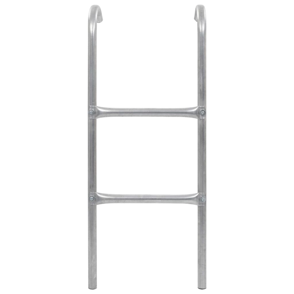 2-Step Trampoline Ladder Steel Silver 82.5 cm- Trampoline Accessories - HomeShopIreland - Home Shop Ireland - Trampoline Accessories - 2-Step Trampoline Ladder Steel Silver 82.5 cm