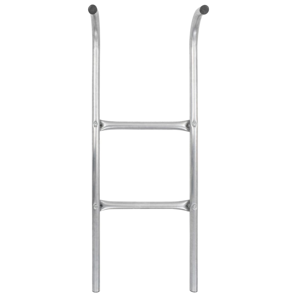 2-Step Trampoline Ladder Steel Silver 82.5 cm- Trampoline Accessories - HomeShopIreland - Home Shop Ireland - Trampoline Accessories - 2-Step Trampoline Ladder Steel Silver 82.5 cm