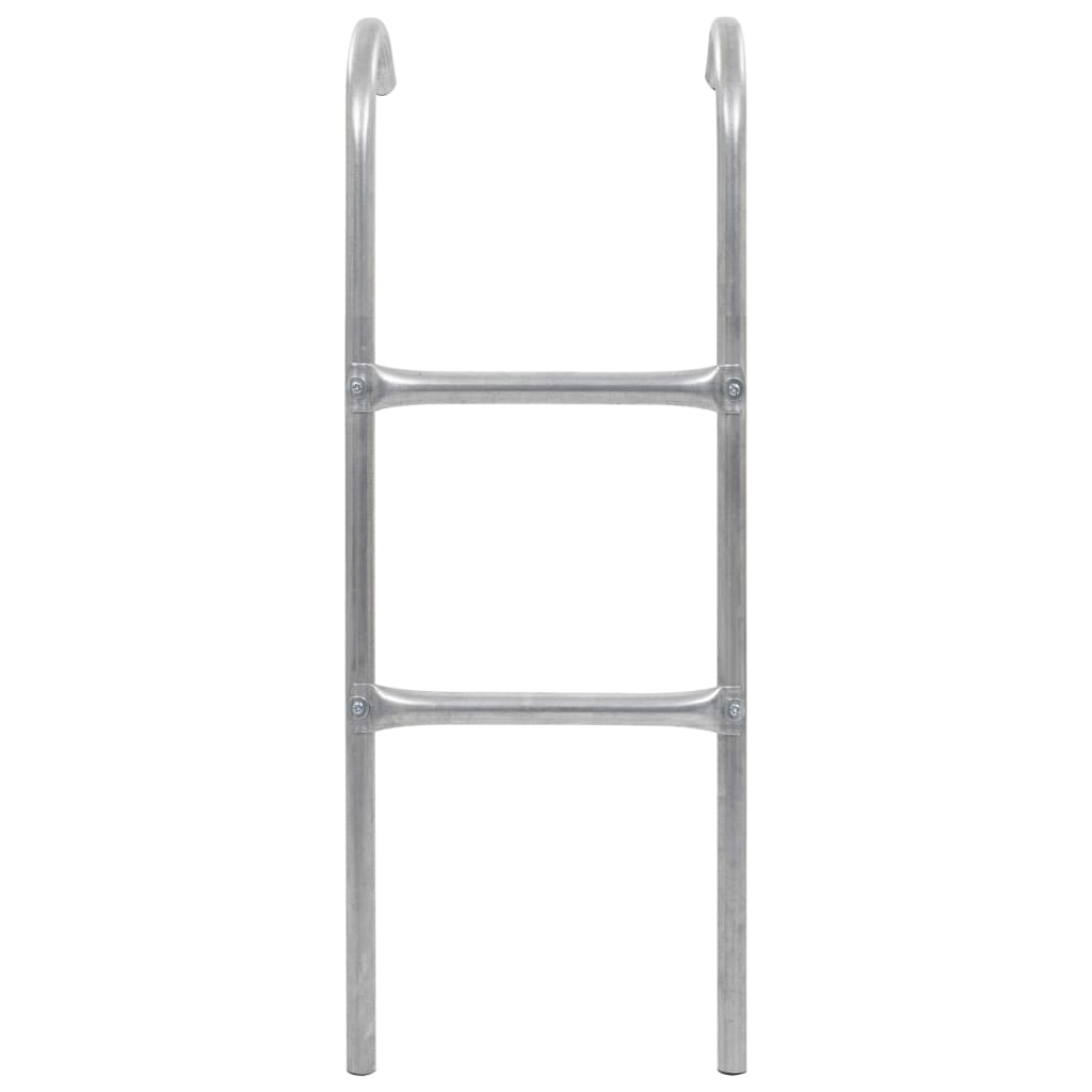 2-Step Trampoline Ladder Steel Silver 102.6 cm- Trampoline Accessories - HomeShopIreland - Home Shop Ireland - Trampoline Accessories - 2-Step Trampoline Ladder Steel Silver 102.6 cm