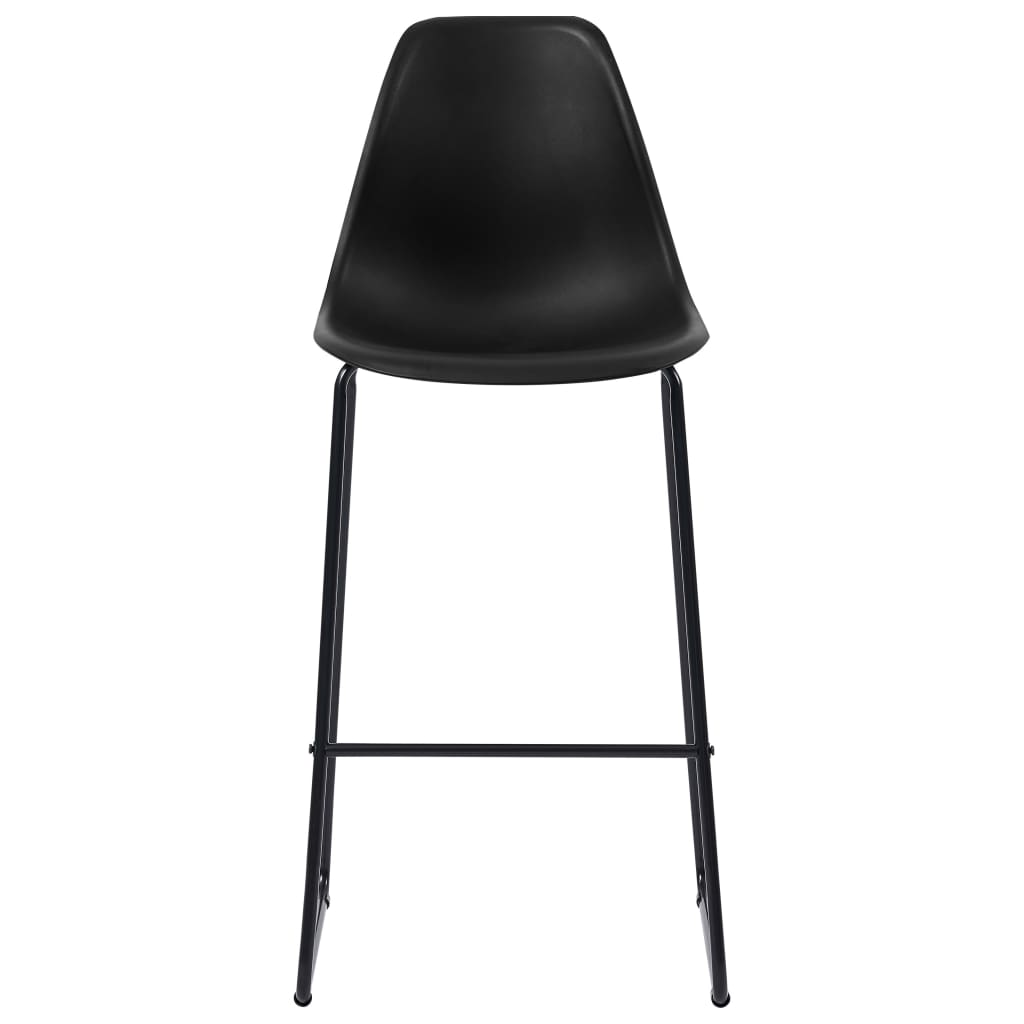 3 Piece Bar Set Plastic Black- Kitchen & Dining Furniture Sets - HomeShopIreland - Home Shop Ireland - Kitchen & Dining Furniture Sets - 3 Piece Bar Set Plastic Black